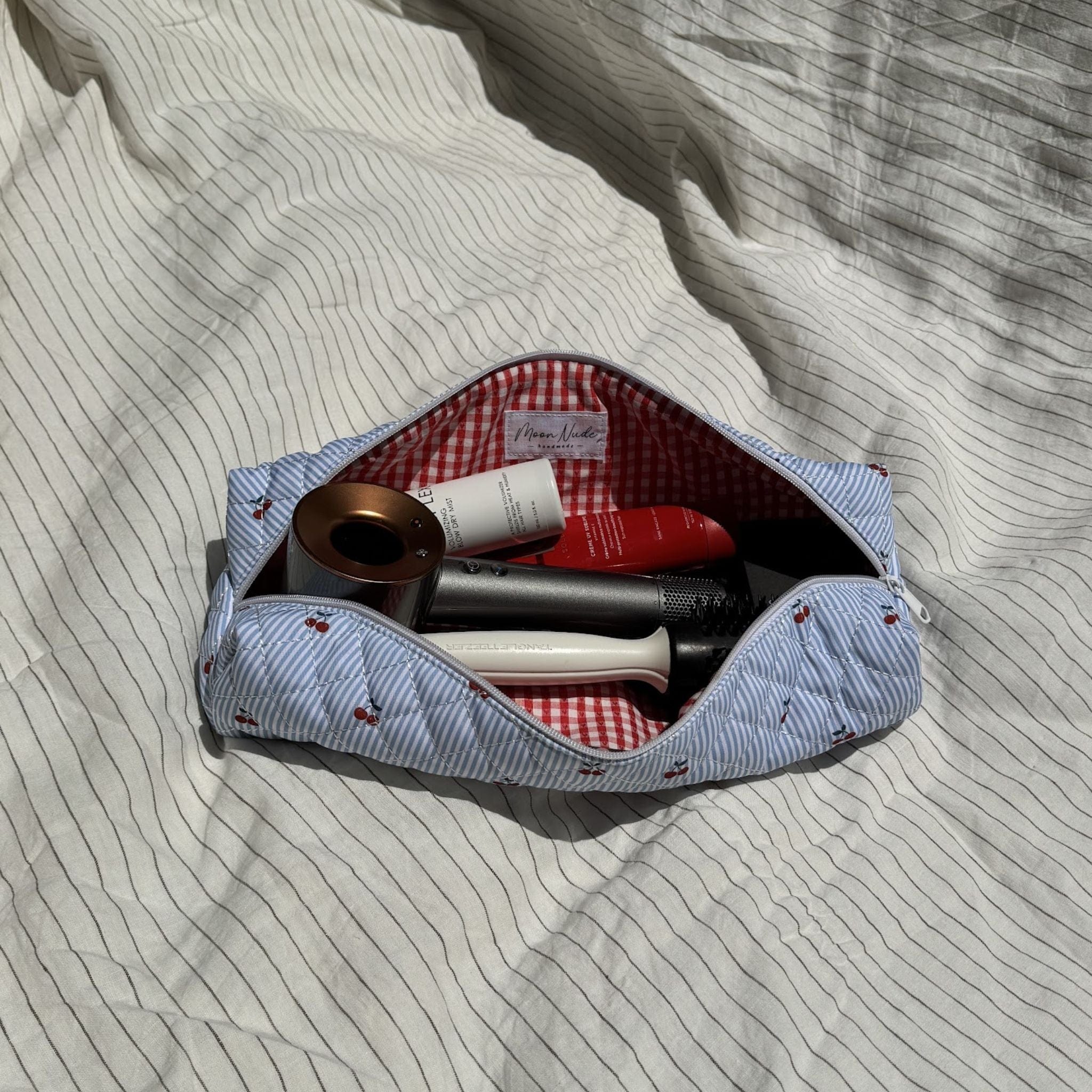 Moon Nude Cherry Hair Tool Bag