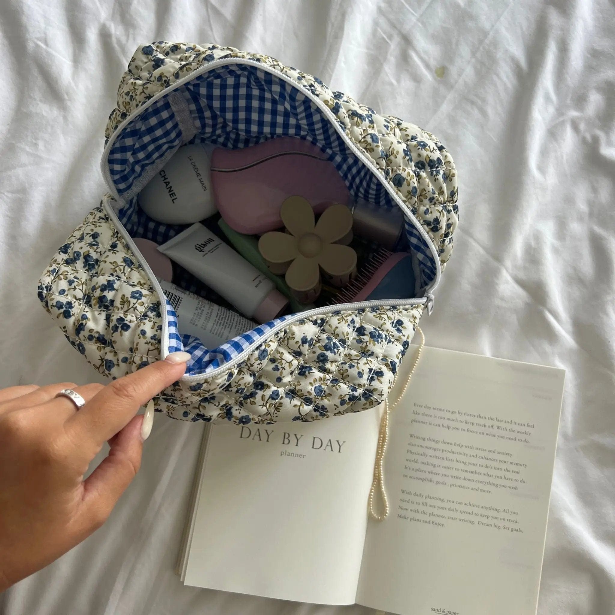 Moon Nude Spring Large Makeup Bag