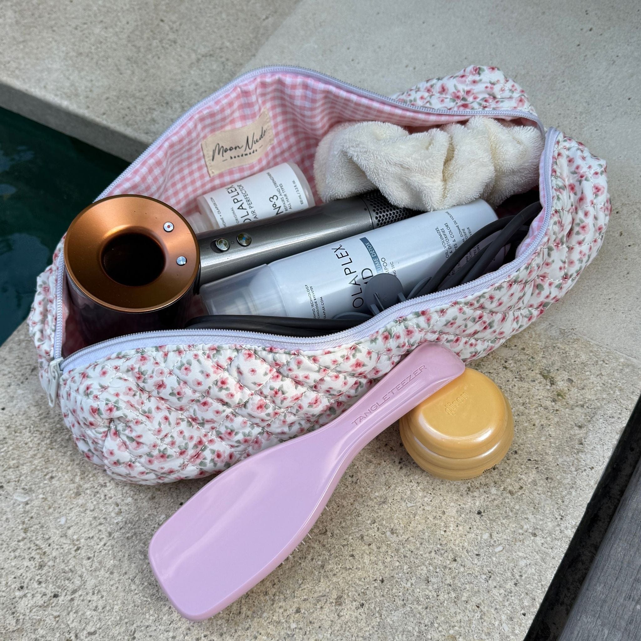 Peony - Hair Tool Bag - Moon Nude